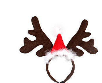 HolidayHoof™ – The Perfect Deer-Inspired Christmas Hat for Your Pet