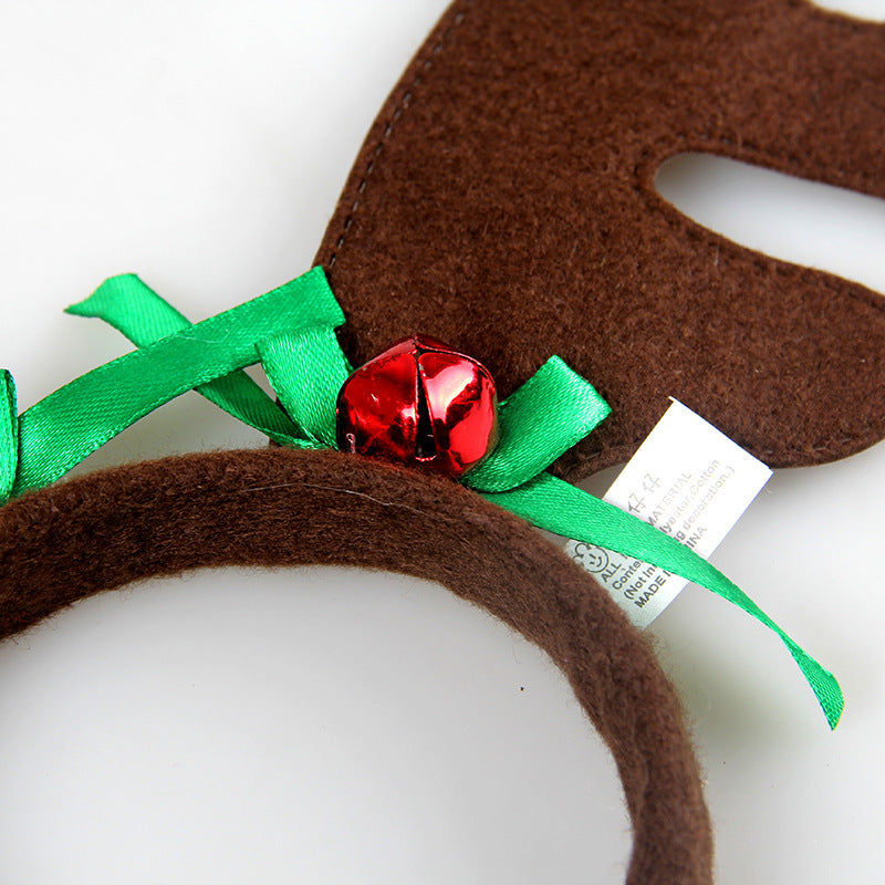 HolidayHoof™ – The Perfect Deer-Inspired Christmas Hat for Your Pet