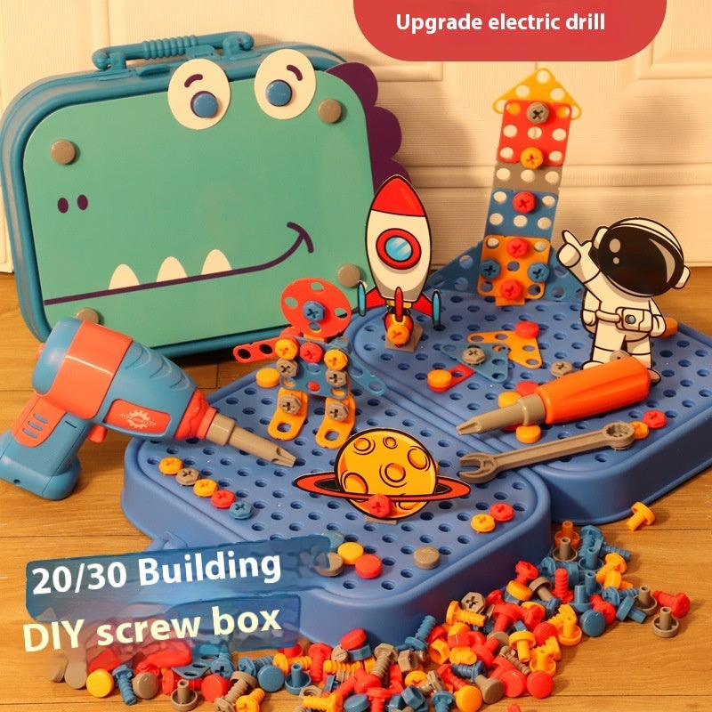 Screw Tool Box Assembly Children's Toy