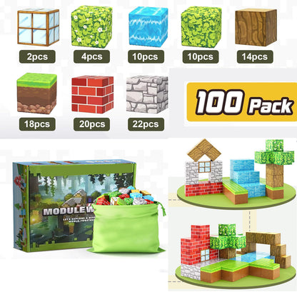 Koko 100-Piece Magnetic Blocks Set for Boys & Girls – Endless Building Fun