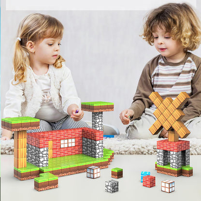 Koko 100-Piece Magnetic Blocks Set for Boys & Girls – Endless Building Fun